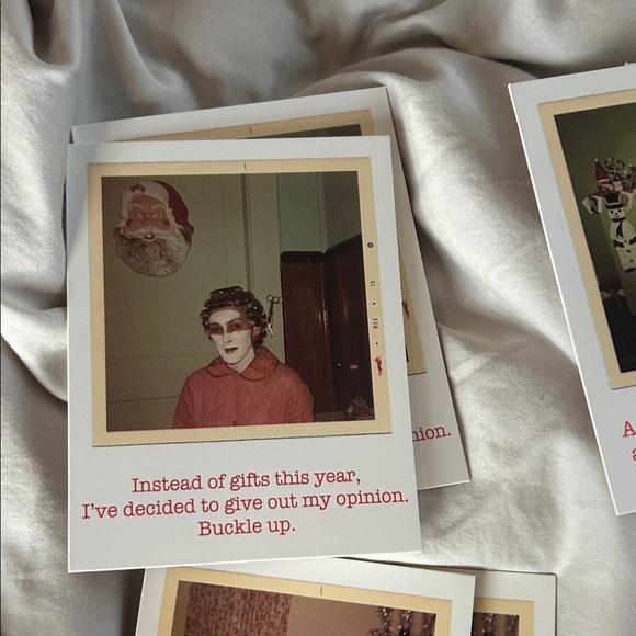 Vintage brand new in wrapping Humorous 16 Greeting Cards Set. Photos and text!!! - Picture 8 of 16